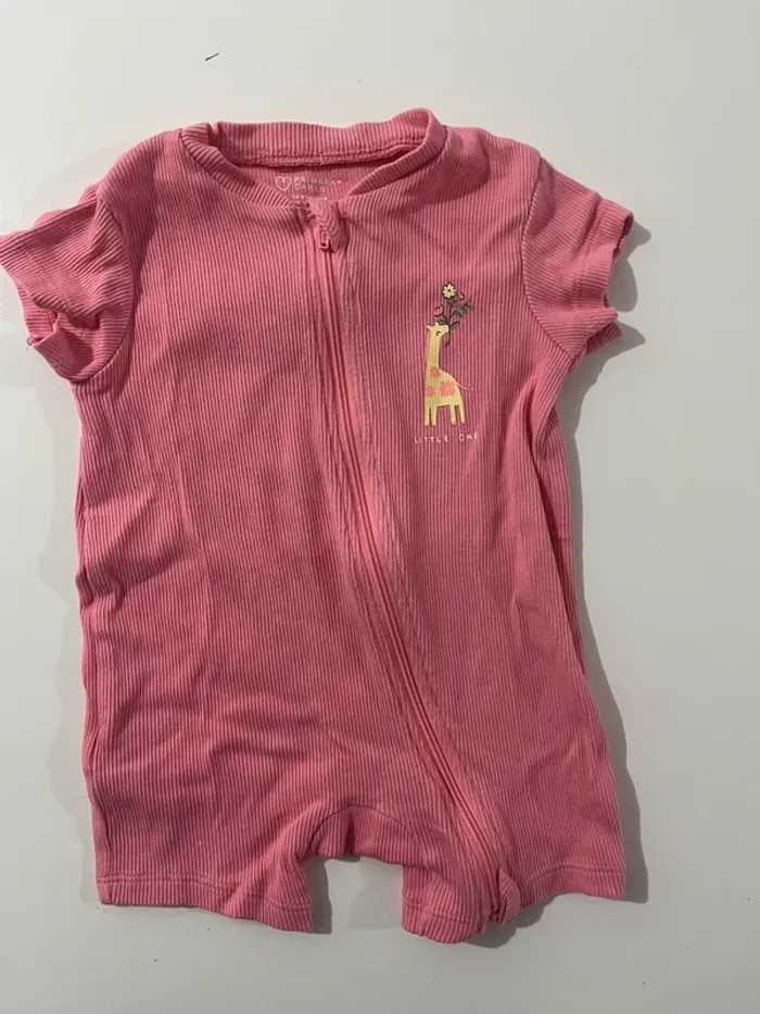 Lot 2 combinaison short à zip - 3/6 mois - Primark - photo numéro 2