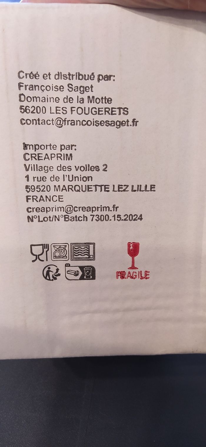 4 bols Françoise saget neufs - photo numéro 8