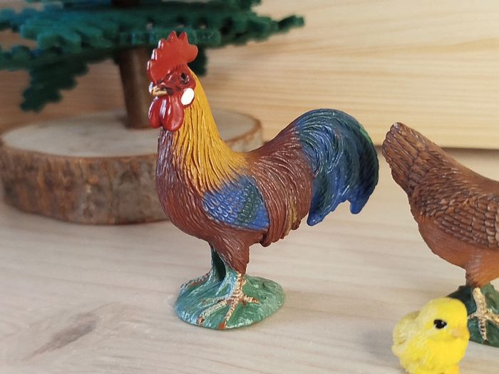Schleich famille gallinacés figurine Animal de la ferme - photo numéro 7