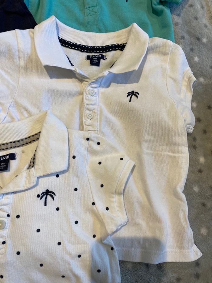 Lot de 5 polos manches courtes 18 mois - photo numéro 6