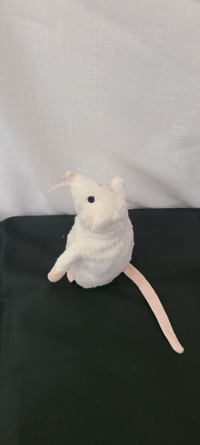 Peluche IKEA souris Gosig Mus peluche peluche blanche figurine souris - photo numéro 3