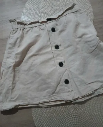Jupe beige