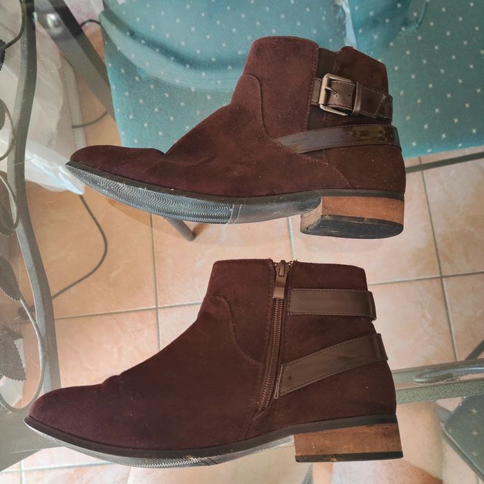 Bottines marron taille 39 - photo numéro 3