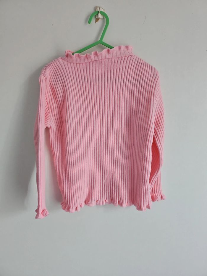 Pull rose fille 4 ans - photo numéro 2