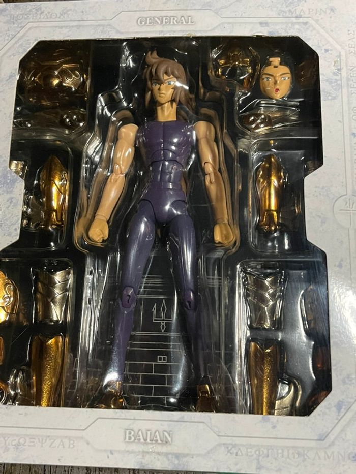 Figurine Saint Seya | Bandai ~ Sea Horse Baian / Action Figure 2005 - photo numéro 4