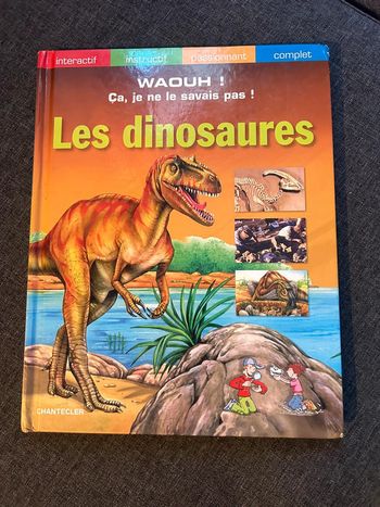 Livre 📕 waouh ! Ça je ne le savais pas : Les dinosaures