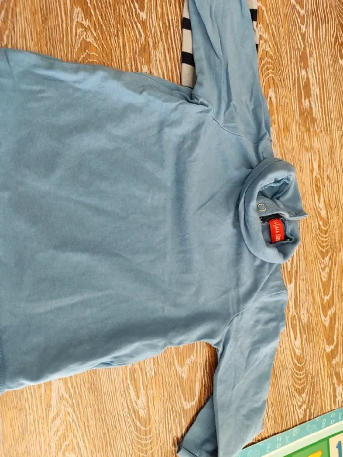 🍁 lot de 5 tee-shirts manches longues taille 18 mois 🍁 - photo numéro 3