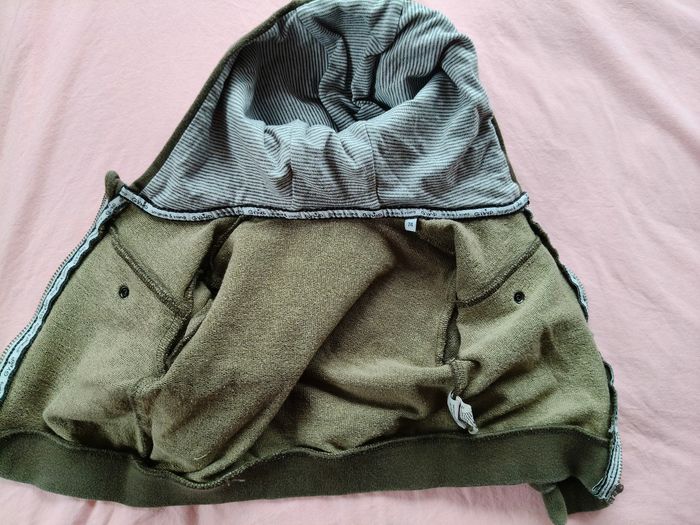 Gilet garçon Gymp vert kaki 74 cm - photo numéro 3