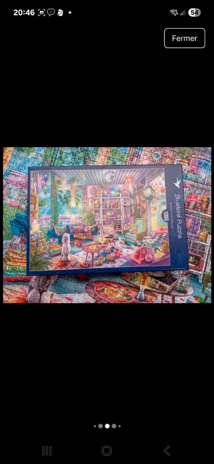 Lot de 7 puzzles 1000 pièces - photo numéro 4