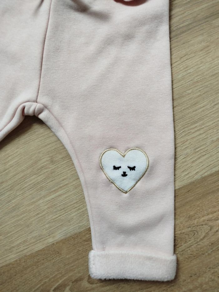 Pantalon rose bébé fille 6 mois - photo numéro 2
