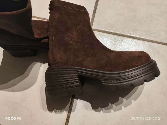 Botte marron taille 39 - photo numéro 7
