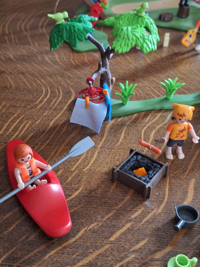 Playmobil camping + tyrolienne COMPLET 100 % - photo numéro 5