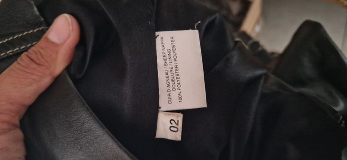 Veste en cuir ikks - photo numéro 5