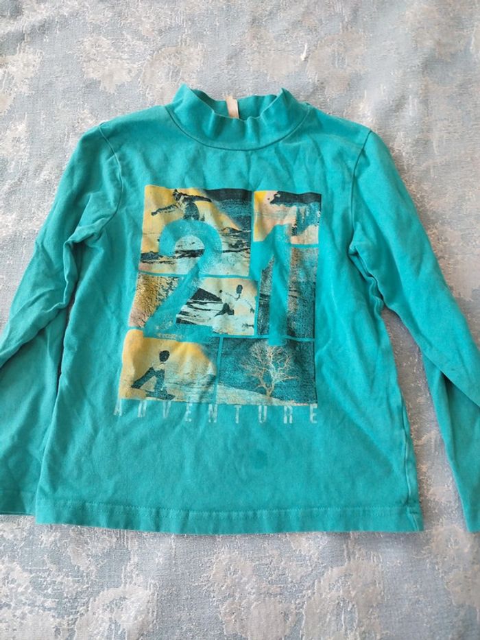 Tee-shirt garçon manche longue