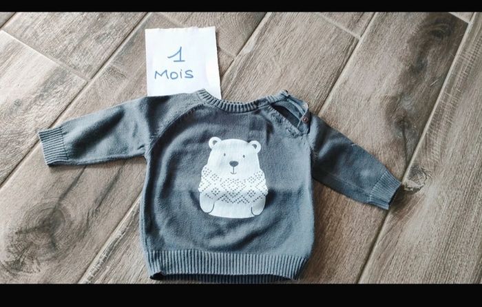 Magnifique pull thème ours 🤟