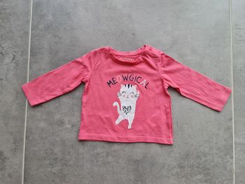 Tee shirt in extenso 9 mois