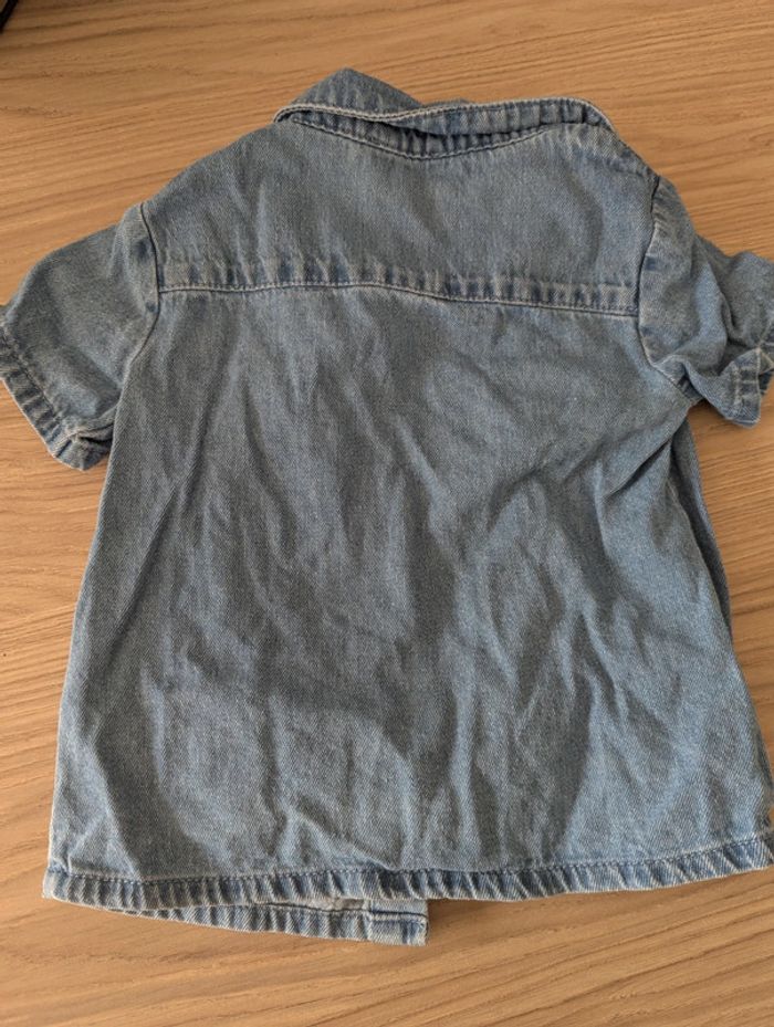 Chemise jean, 12 mois Sergent Major - photo numéro 4