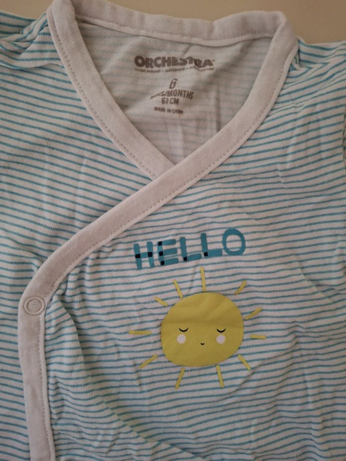 Lot de 2 bodys manches courtes - photo numéro 3