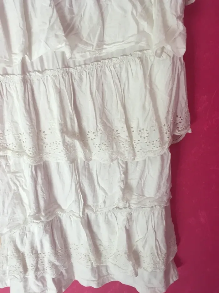 Robe blanche miss captain en 38 - photo numéro 4