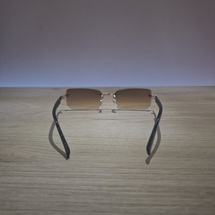 Lunettes de Soleil - Y2K Vintage 90s-2000s - Unisexe Sunglasses - Verres Teintés - photo numéro 2