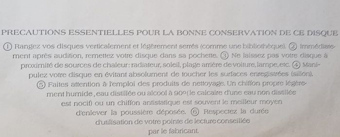 Vends Vinyle Gérard Lenorman vitesse 33 tours format 30 cm 11 titres Album le soleil des tropiques - photo numéro 10