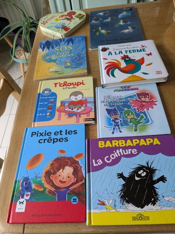 Divers livres petits enfants