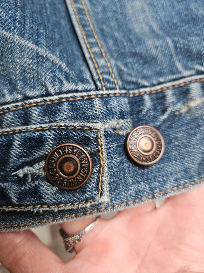 Levi's veste en jeans taille L - photo numéro 11