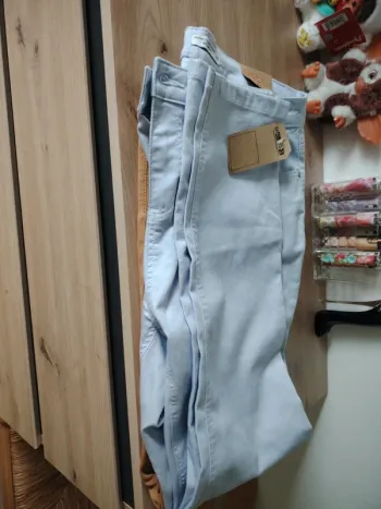 Lot 2 pantalon toile 7/8 taille 42 et 44