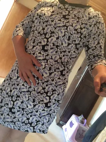 Robe col clodine @