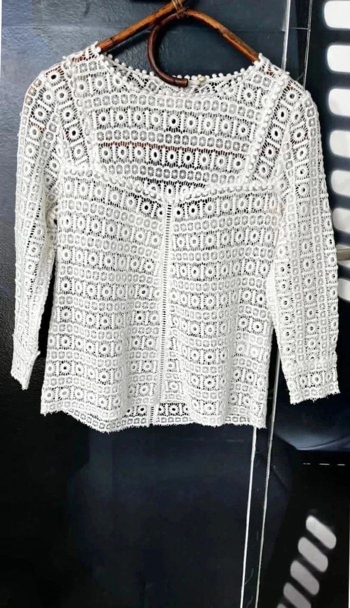 Blouse Joss en dentelle - photo numéro 5