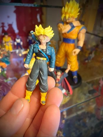 Figurine dragon ball gashapon hg Trunks
