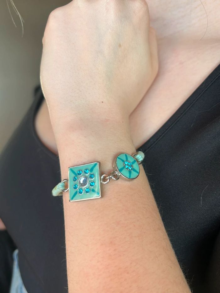 Bracelet bleu - photo numéro 3