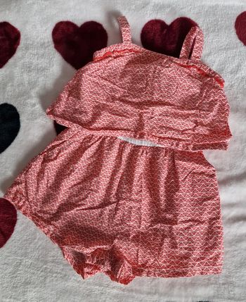 Combi short 6 mois