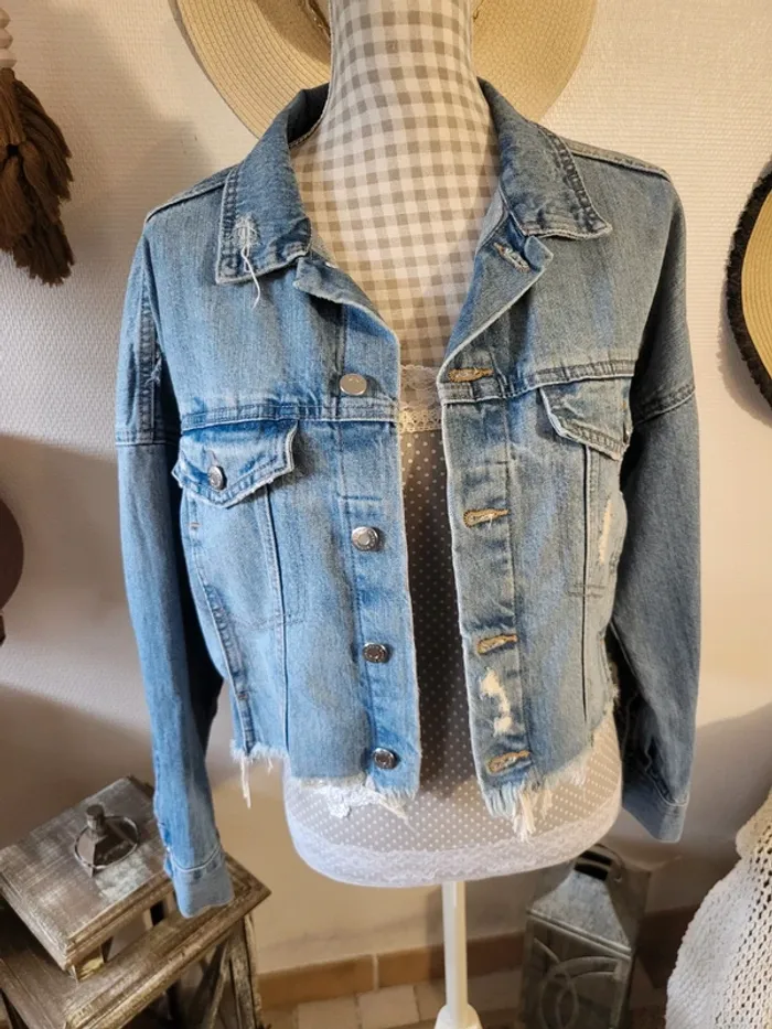 Veste jeans overzise