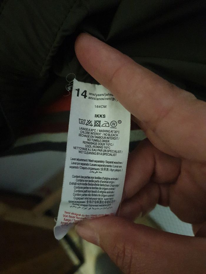 Manteau IKKS 14 ans - photo numéro 4