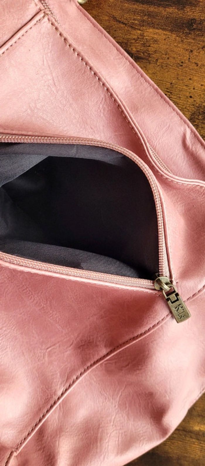 Joli sac à main vieux rose K'Rlot - photo numéro 7