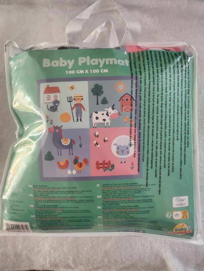 Tapis d'éveil 100x100 - photo numéro 2