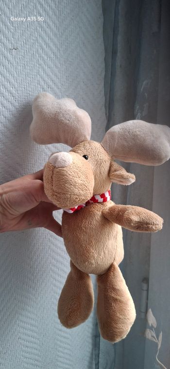 Peluche renne Kinder 