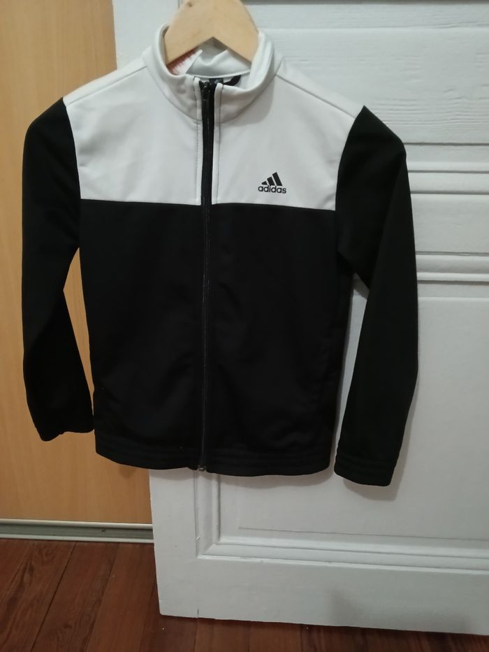 Veste adidas noir et blanc