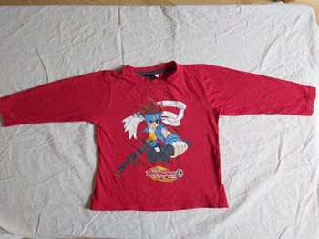 Tshirt manche longue Beyblade 4 ans