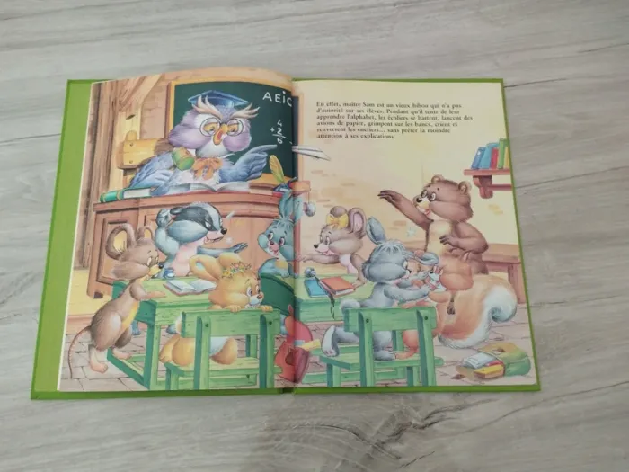 Le petit lapin bleu rentre à l'école - photo numéro 3