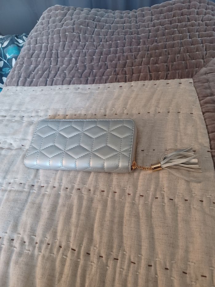 Portefeuille  rodier argent - photo numéro 2