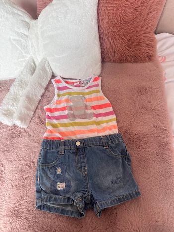 Combinaison fille, taille 18 mois, marque Lulu castagnette