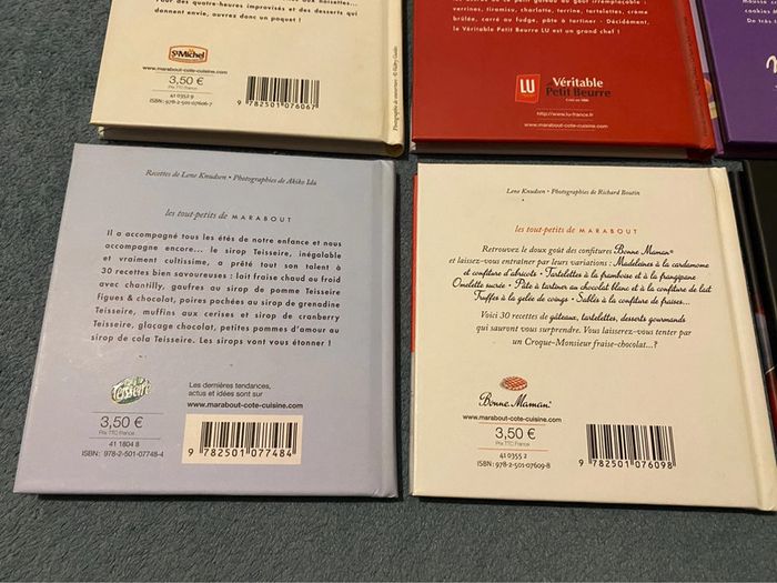 Lot de 11 petits livres de recettes de cuisine : mars, mm’s, milka, Aoste tesseire - photo numéro 11