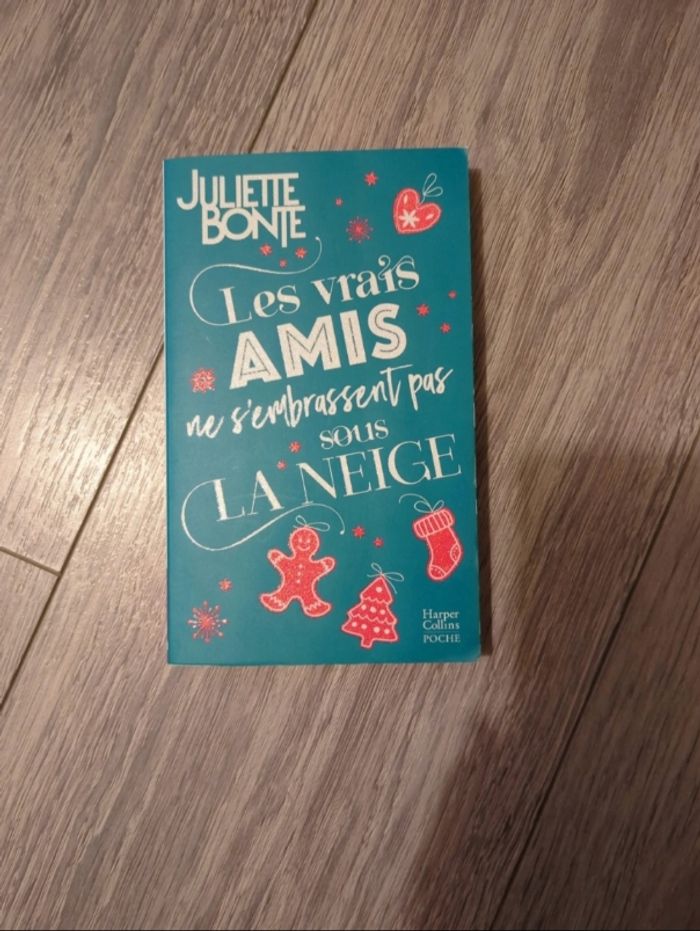 Les vrais amis  ne s'embrassent pas sous la neige / Juliette Bonte / Harper collins  / poche