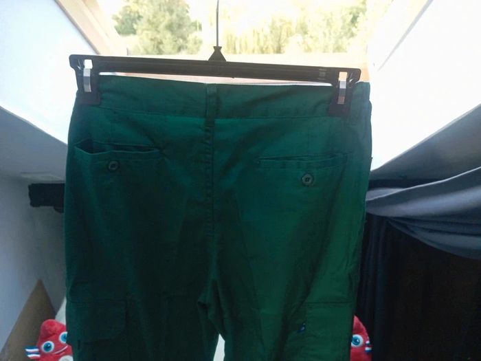 Pantalon de travail vert Multipoches Neuf Taille élastique 38-40 cm - photo numéro 10