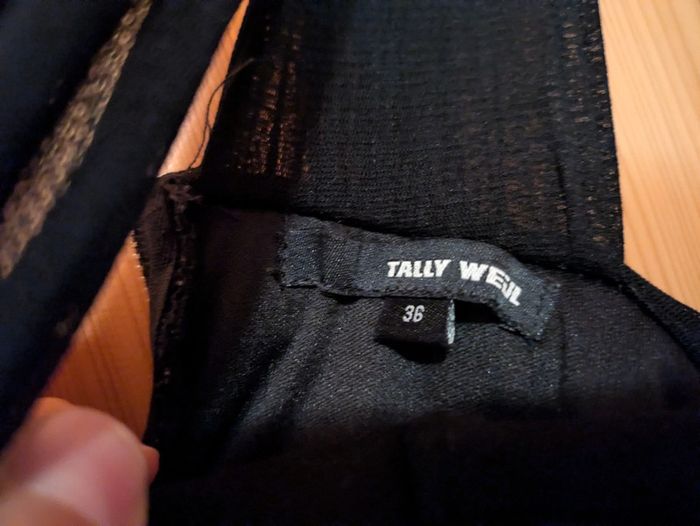 Robe noir Tally weijl T36 - photo numéro 2