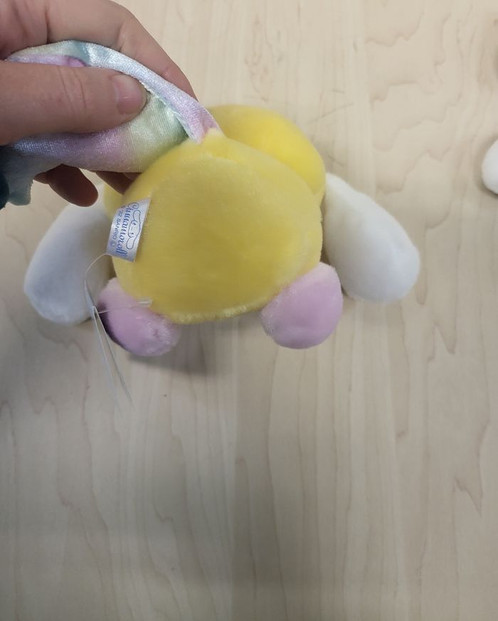 Petite peluche Sanrio Cinnamoroll  Licorne jaune - photo numéro 5