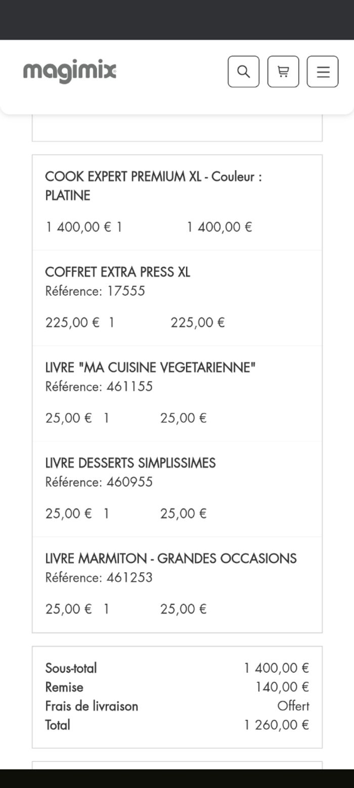 Robot cuiseur multifonction cook expert XL - photo numéro 3