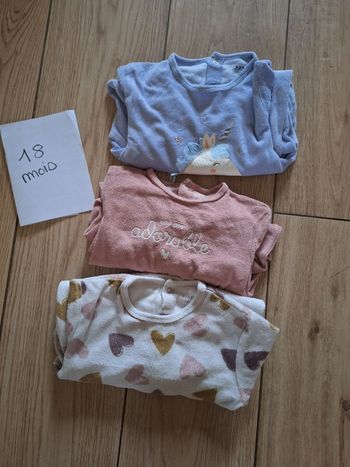 Lot pyjamas 18 mois 2
